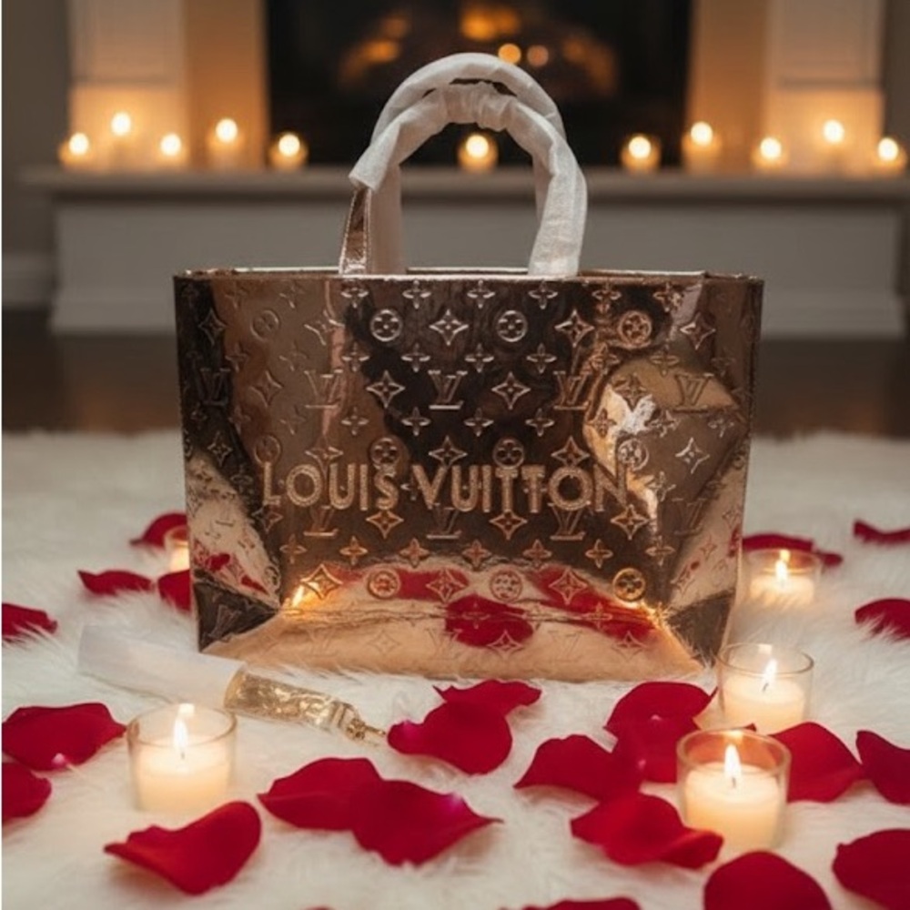 Source Unknown Gold Tote Bag - image 1